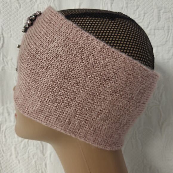 Victoria Secret Winter Angel Pink Rhinestone Headband Snowflake Sparkle Jewels - Picture 4 of 8